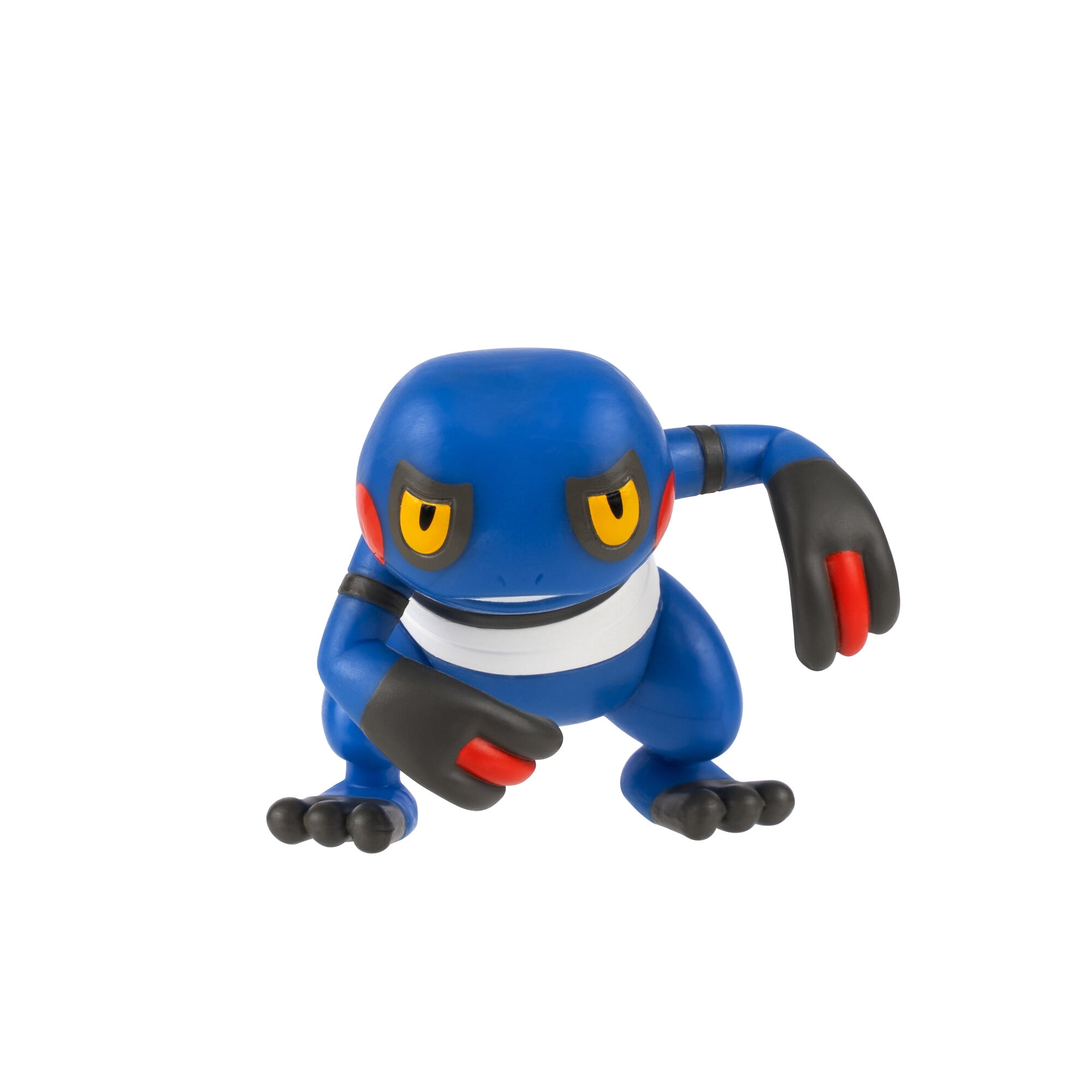 Paquet de 3 figurines de combat Pokémon 2" - Cradopaud, Mimiqui et Porygon