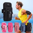 thumbnail image 2 of Gym Arm Bag Sports Arm Bag Smooth Zipper Wear-resistant High Capacity Non-slip Delicate Texture Storage Breathable Running Sports Fitness Mobile Arm Bag Sport Accessory, 2 of 6