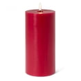 thumbnail image 1 of Set of 4 Red Led Pillar Candle, 1 of 3