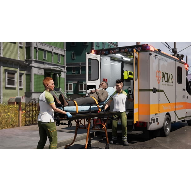 Ambulance Life: A Paramedic Simulator - Jeu Vidéo Xbox Series X - Nacon Gaming - Simulation D'ambulance Et De Secours - Expérience Immersive - Réaliste