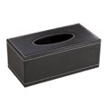 thumbnail image 1 of Tissue Box Cover Leather Retro Rectangular Multifunctional Napkin Holder, Modern Facial Tissue Pumping Paper Dispenser,black, 1 of 5