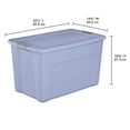 thumbnail image 3 of Sterilite Boîte Snap 132L, 3 of 3