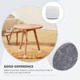 thumbnail image 3 of Shisuyan 4pcs Chair Foot Covers Table Foot Caps Silicone Felt Foot Pads Chair Accessory, 3 of 9