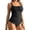 Black, variant on Styesk Womens Swimsuits Women's Solid Color Jumpsuit Bikini Swimsuit