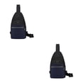 thumbnail image 3 of kurtrusly Hands Free No Burden Outdoors Chest Bag Soft Polyster Large Capacity Easy To Carry Chest Bag For Men blue 2Set, 3 of 6