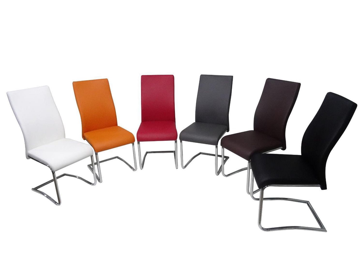 Chaise de salle à manger Canadian Accord orange (Ensemble de 2)