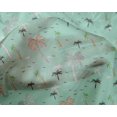 thumbnail image 3 of oneOone Silk Tabby Fabric Bird & Palm Tree Print Sewing Fabric BTY 42 Inch Wide, 3 of 4