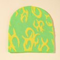 thumbnail image 1 of RXIRUCGD Unisex Warm Hat Trendy Knitted Hat Windproof Pullover Cold Hat( Vert, 1 of 3