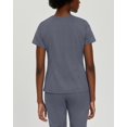 thumbnail image 5 of Landau ProFlex Haut de Blouse Médicale pour Femmes : 3 Poches, Coupe Moderne Ajustée, Col en V Extensible 4169, 5 of 5