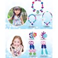 thumbnail image 4 of 150PCS Snap Bead Set DIY Pop Bead Jewelry Making Bead for Necklace Bracelet Ring, 4 of 8