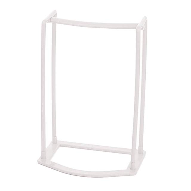 Xingzhi Clothes Hanger Storage Rack Stand Holder Coat Stacker Plastic Laundry Room Closet Organizer