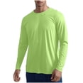 thumbnail image 1 of zfhfof Men's Sun Protection Athletic Shirts Long Sleeve Rash Guard Swim T-Shirts Lightweight Quick Dry Fishing Running Workout Shirts, 1 of 8