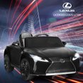 thumbnail image 3 of Gymax 12V Licensed Lexus LC500 Kids Ride On Car w/ MP3 Remote Control Black, 3 of 10