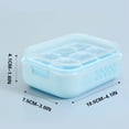 thumbnail image 2 of Press Ice Tray Mould Household Ice Storage Ice Making Mould With Lid Freezer Mould, 2 of 2