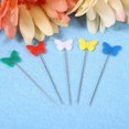 thumbnail image 2 of Cergrey Pin,200 Pcs Quilting Pins Shaped End Flat Head Sewing Pins Mixed Color Set,Quilting Pin, 2 of 8