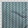 thumbnail image 3 of oneOone Georgette Viscose Fabric Geometric Ikat Print Fabric By Yard 42 Inch Wide, 3 of 4