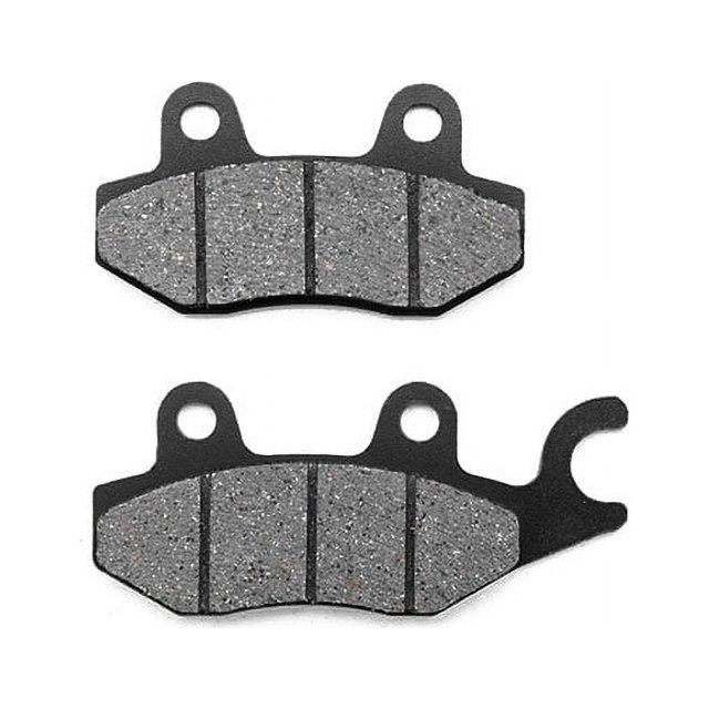 KMG Front Brake Pads Compatible with 2004 Honda Dream 50 R CBR (AR02) - Non-Metallic Organic NAO Brake Pads Set