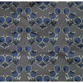 thumbnail image 4 of oneOone Organic Cotton Poplin Twill Fabric Floral Block Print Fabric BTY 42 Inch Wide, 4 of 4