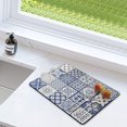thumbnail image 4 of Drying Mat for Kitchen Counter,Kitchen Drying Mat Kitchen Drainage Mat No Wash Insulation Mat Slip Meal Mat Bowl and Drying Mat Bowls for Kitchen,Drying Mats for Countertop, 4 of 6