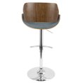 thumbnail image 2 of Tabouret de bar ajustable moderne milieu-du-siècle Fabrizzi, de LumiSource, 2 of 7