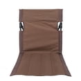 thumbnail image 1 of Chaise de Sol de Camping, Dossier Réglable Pliable pour Plage, Pêche et Pique-Nique, 1 of 7