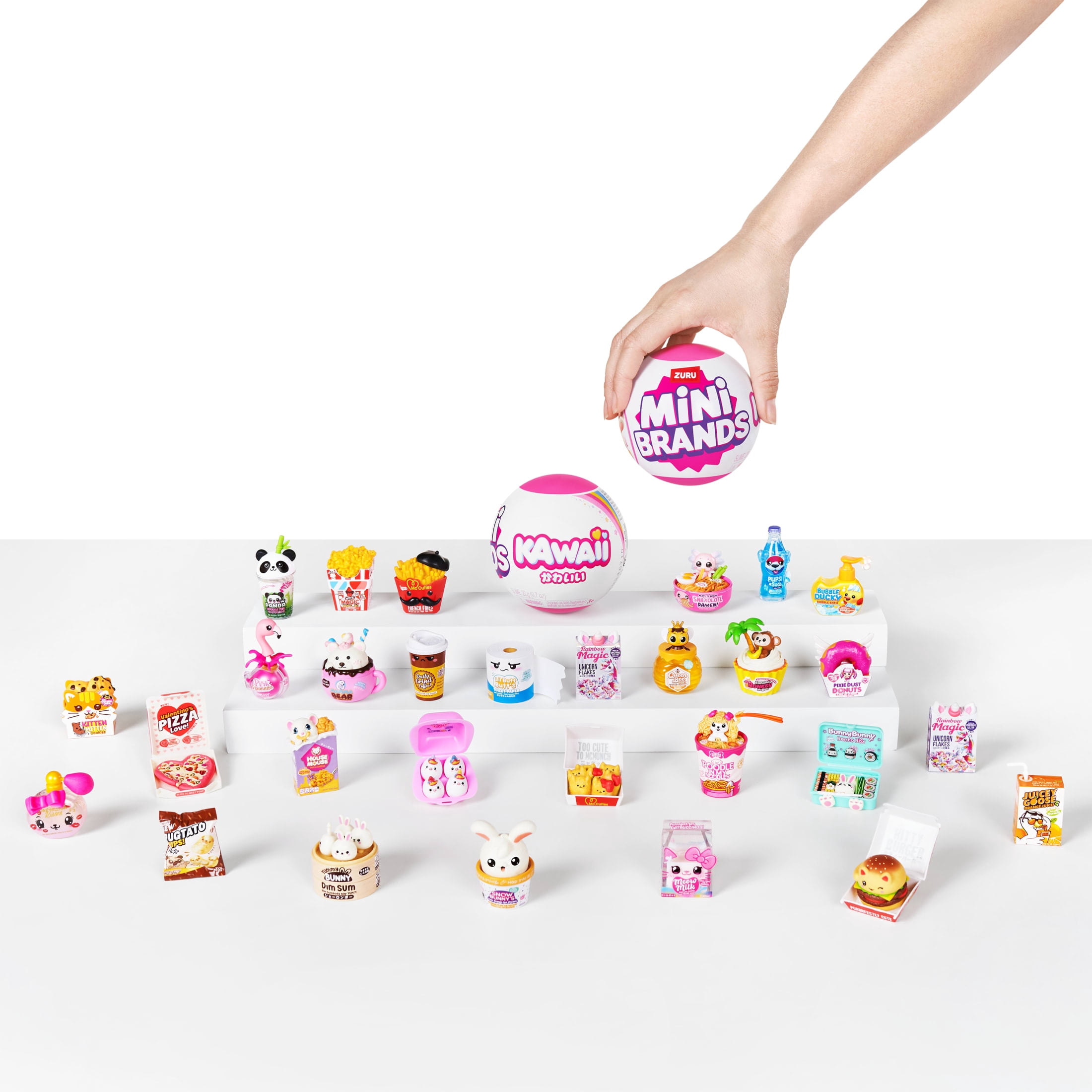 Mini Marques Kawaii Capsule par ZURU - Jouet à collectionner Surprise à déballer pour les enfants de 3 ans et plus