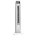 thumbnail image 1 of Lasko Portable Electric 42 Inch Oscillating Tower Fan with 12 Speeds, White, 1 of 6