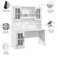 thumbnail image 3 of Westbrook 60W Computer Desk with Hutch by Bush Furniture, 3 of 5