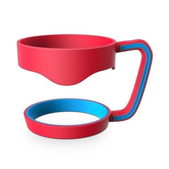 Thermal Mug Handle for 30 OZ Tumblers RTIC Ozark Trail SIC Cup (Red)