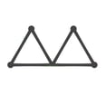 thumbnail image 1 of Mistaha 2024 New Model DIY RGB Splicing Wall Light Lines with Music Sync and Dynamic Light Effects - Modern Atmosphere LED Decor Light Bars for Home Theater, Bedroom, Living Room - Black, 1 of 6