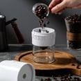 thumbnail image 3 of RKSTN Grinder Grinder Small Rechargeable Portable Coffee Machine, Automatic and Manual Dual Modes, Stepless Adjustment of Grinding Degree White Kitchen Gadgets, 3 of 8