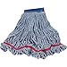 thumbnail image 3 of Rubbermaid Commercial Swinger Loop Wet Mop, Large, Blue, For General Purpose Mopping and Cleaning, Looped Ends on Mop Head to Reduce Fraying and Tangling, 3 of 3