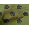 thumbnail image 4 of oneOone Cotton Poplin Fabric Elephant Block Print Fabric By Yard 42 Inch Wide, 4 of 4