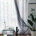 thumbnail image 3 of Sumhomie Tulle Drap Sheer Voile Rod Pocket Curtain Panel, 3 of 3