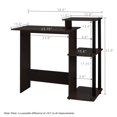 thumbnail image 2 of Furinno 11192EX/BK Efficient Home Laptop Notebook Computer Desk, Espresso/Black, 2 of 2