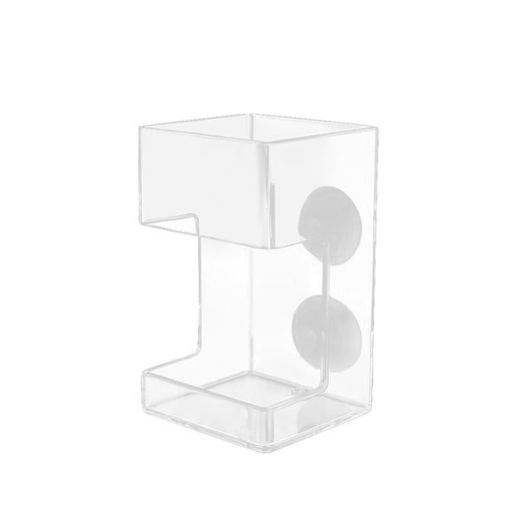 EastVita Mangeoire pour Poissons en Polystyrène Anneau d'Alimentation d'Aquarium Plateau Alimentaire Flottant Mangeoire Cercle Carré avec Ventouses Anneau d'Alimentation pour Poissons Transparent Mangeoire Accessoires d'Aquarium