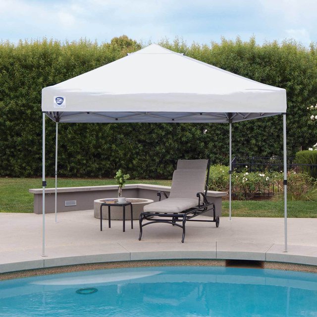 Shade Z- 10' x 10' Peak Canopée Jambe Droite Instantanée Shade Tente Abri (2 Pack)