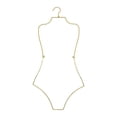 thumbnail image 2 of Lingerie Hanger Bathing Suit Hanger Swimsuit Hanger for Closet Coat Children Gold, 2 of 8