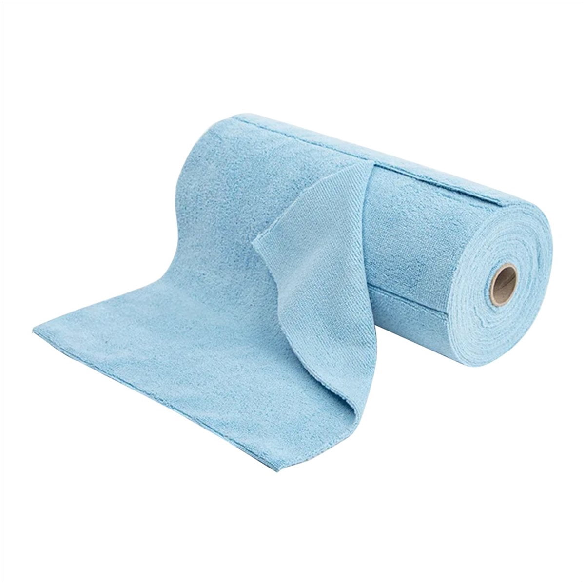 Reusable Cleaning Wipe Household ,Microfiber Towel Rolls Dish Rags Wash Paper Towel Replacement,Blue,2 Roll * Cleaning Wipe,Blue