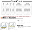 thumbnail image 3 of ylioge 3 Pack Womens Front Closure Bras Plus Size M-7X Wireless Push Up Full-Coverage Underwear Comfortable Multipack Support Bralettes, 3 of 6