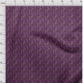 thumbnail image 4 of oneOone Rayon Purple Fabric Kids Craft Projects Decor Fabric Printed By The Yard 56 Inch Wide, 4 of 4