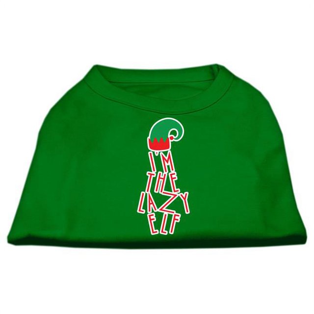 Chemise pour Animaux Imprimée Elfe Paresseux Vert Émeraude TP (8)