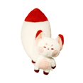 thumbnail image 4 of Tachiuwa Poupée Renards Mignons Renards Légers Jouet en Peluche pour Enfants Ados Famille Blanc Rouge Grande Queue, 4 of 9