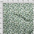 thumbnail image 3 of oneOone Cotton Cambric Green Fabric Tropical Craft Projects Decor Fabric Printed By The Yard 56 Inch Wide, 3 of 5