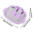 thumbnail image 2 of Home Ice Rolling Machine Including Quick Freezing Plate And 2 Scrapers DIY Homemade Ice Can Make Yogurt And Suitable For Children's Parent Child Activities Pressure Cooker Air Fryer Combo Cooking, 2 of 4