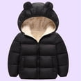 thumbnail image 2 of Veste Matelassée en Velours d'Agneau pour Enfants avec Oreilles de Lapin, 2 of 4