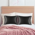 thumbnail image 2 of Unique Bargains Satin Pillowcases Zipper Closure 2pcs, 2 of 8