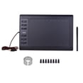 thumbnail image 1 of Cacagoo 10x6 Inch Graphics Tablet 5080LPI Battery-Free Stylus 8192 Levels Pressure, 1 of 1