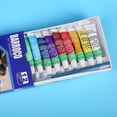thumbnail image 3 of 12 Colors Oil Paint 6ml with Drawing Pigment Brush Painting Set Education, 3 of 9
