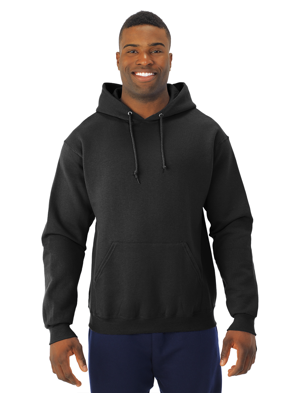 Jerzees Chandail à Capuchon en Molleton NuBlend pour Hommes, G, Noir